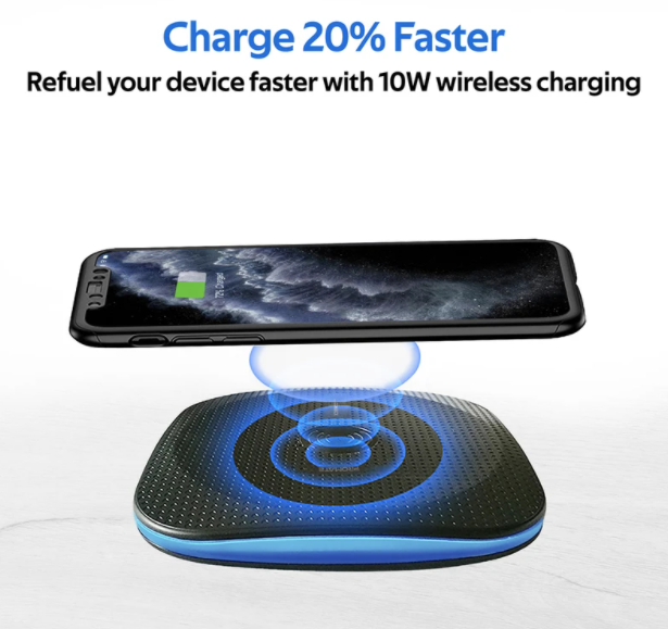 Charge 20% faster